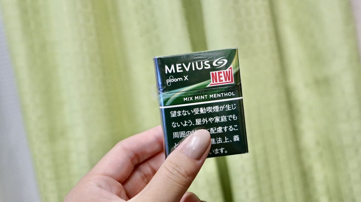 【Ploom Aura/X】试抽MEVIUS MIX MINT MENTHOL！令人上瘾的薄荷感