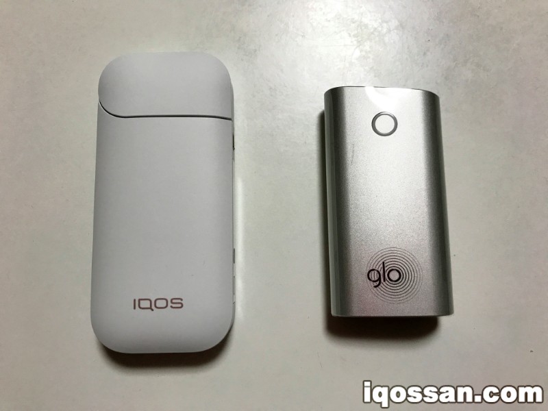 左侧为新型IQOS,右侧为glo