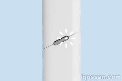 IQOS 3的白色闪烁
