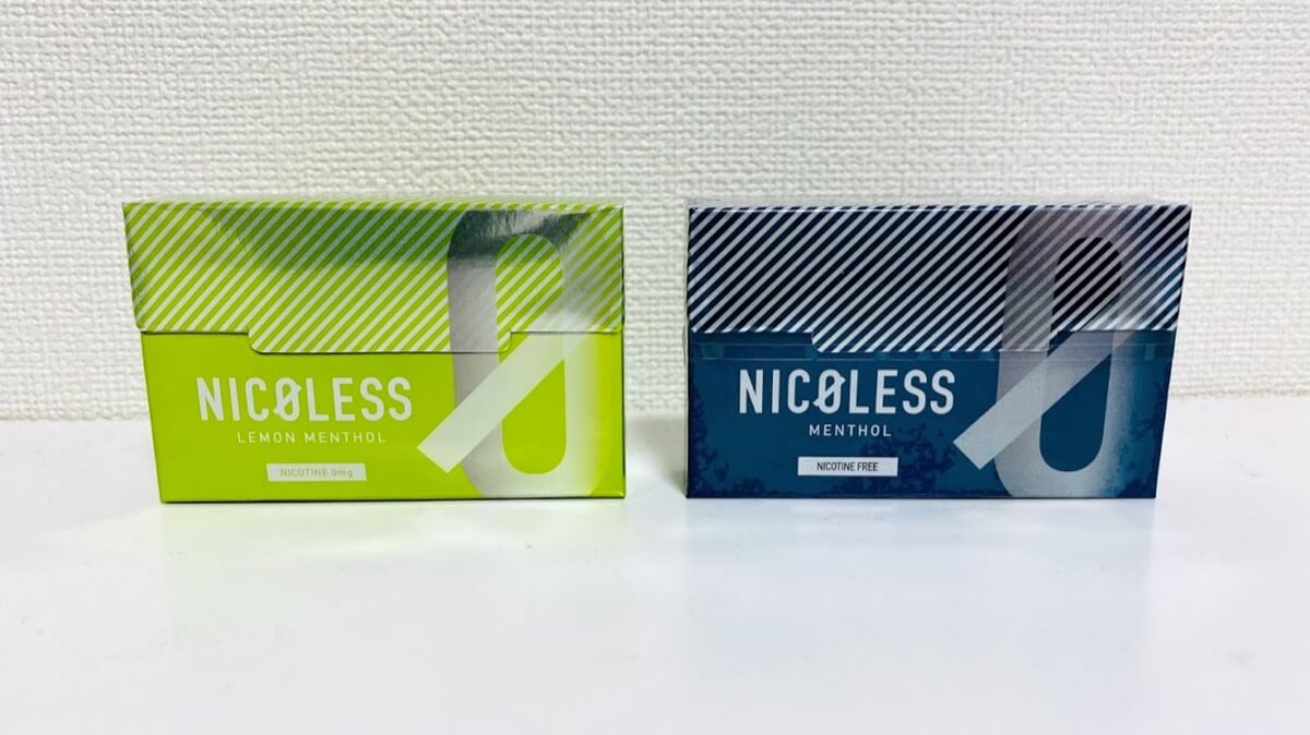 左侧为NICOLESS的“柠檬薄荷”,右侧为“薄荷”