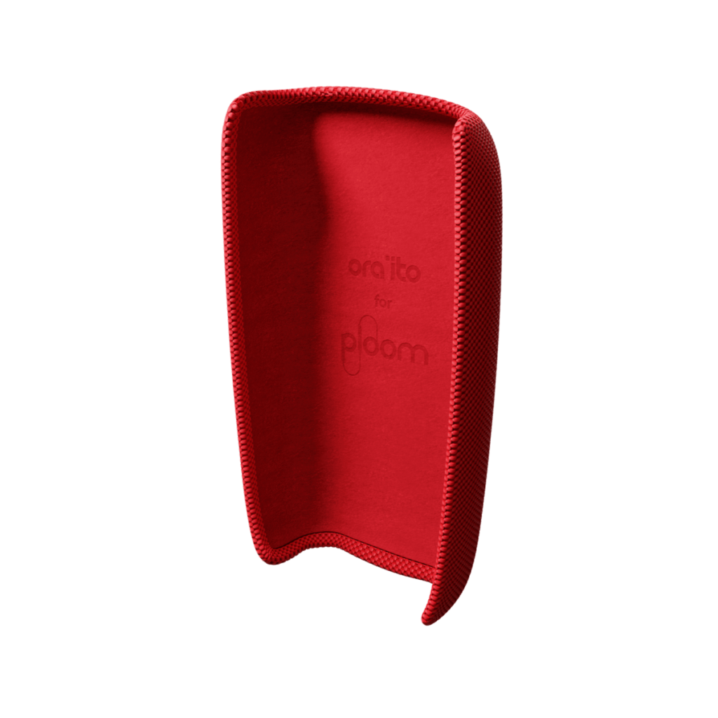 Ploom X 面料背面封面橄榄红色