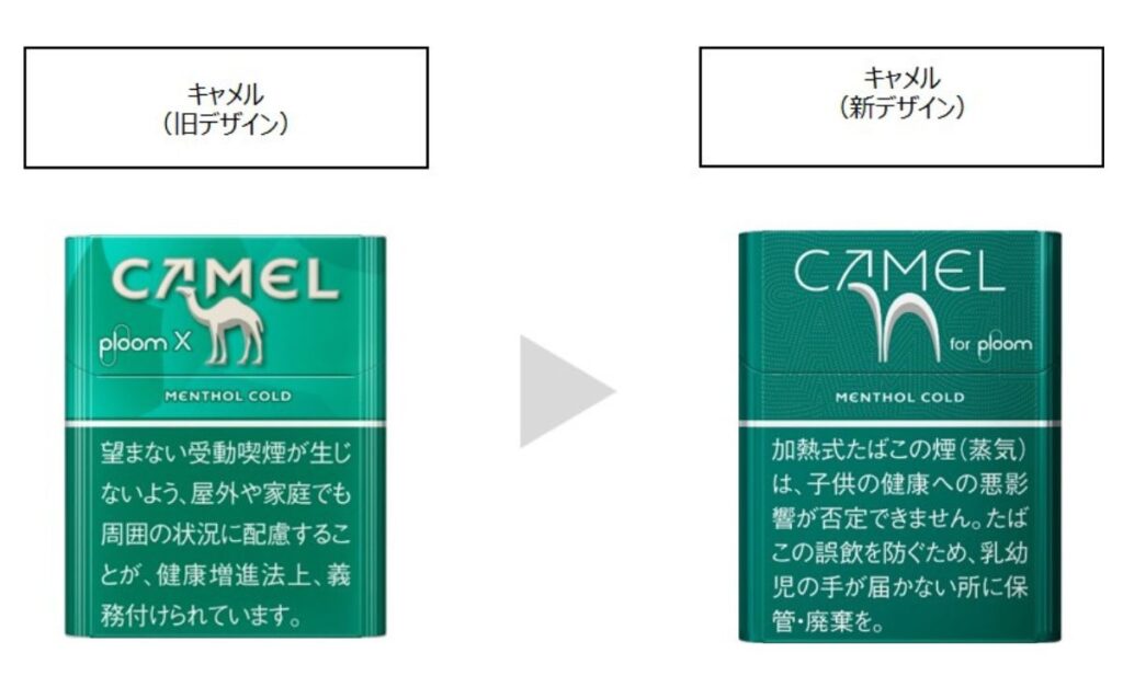 骆驼包装设计变更