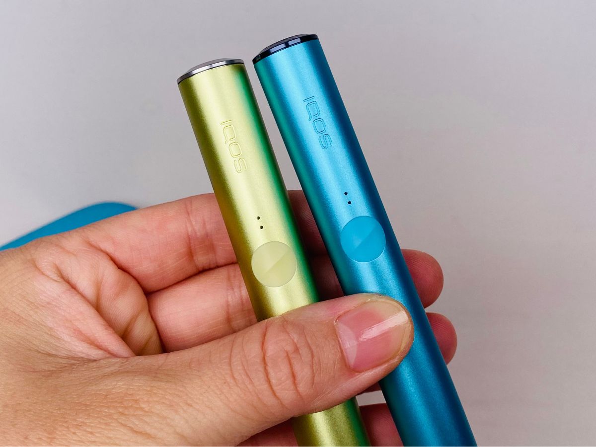 IQOS ILUMA BRIGHT与IQOS ILUMA WE的加热棒比较