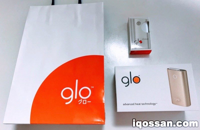 购买的glo主机与保护壳