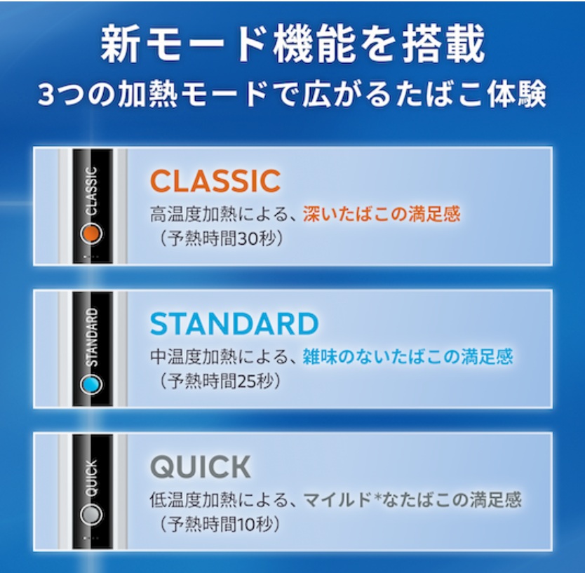 Lil Hybrid 3.0 的加热模式选择