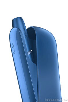 蓝色IQOS3开合盖