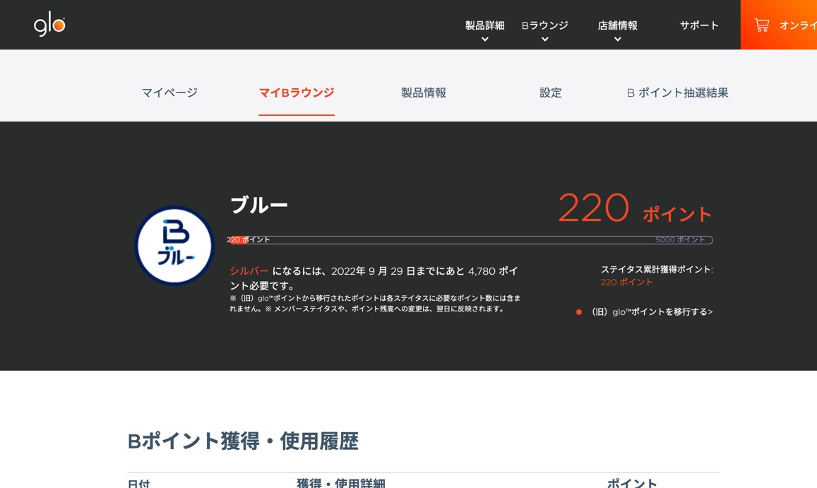 glo点数减少了。原本有更多点数。