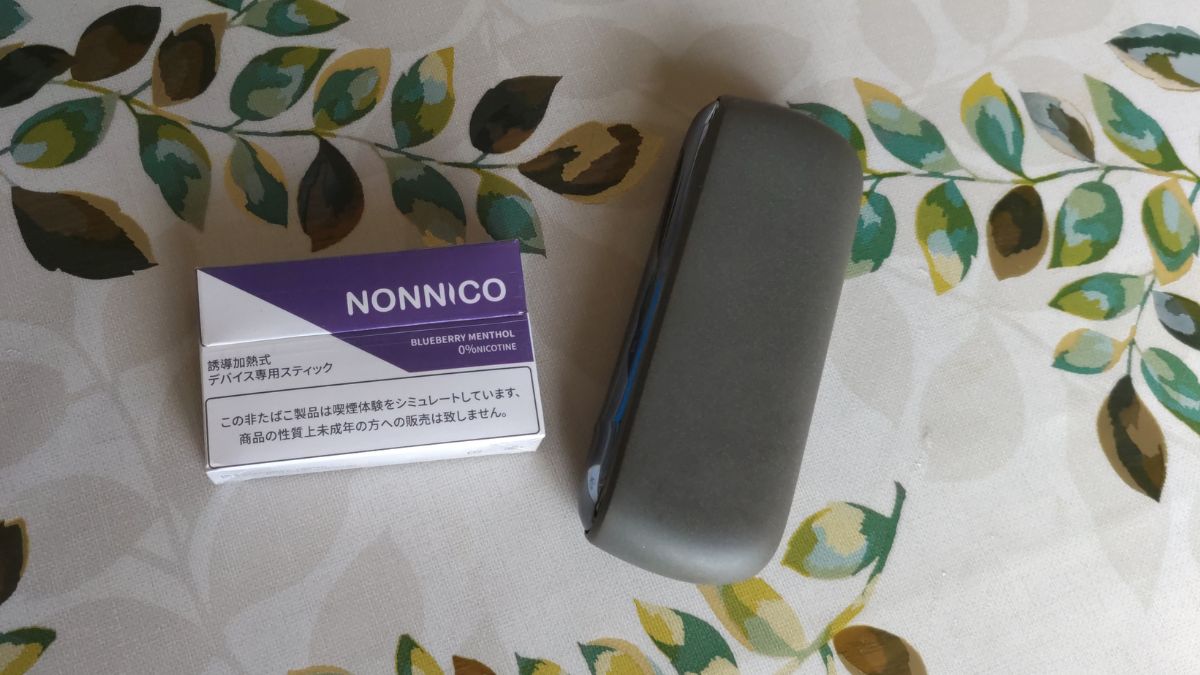 NONNICO蓝莓薄荷与IQOS ILUMA