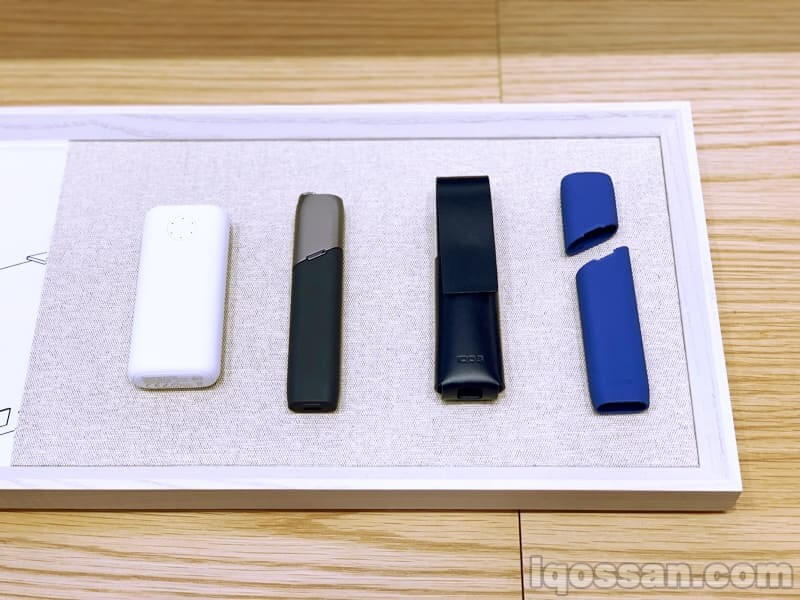 IQOS3 Multi的配件们(摄于IQOS门店)