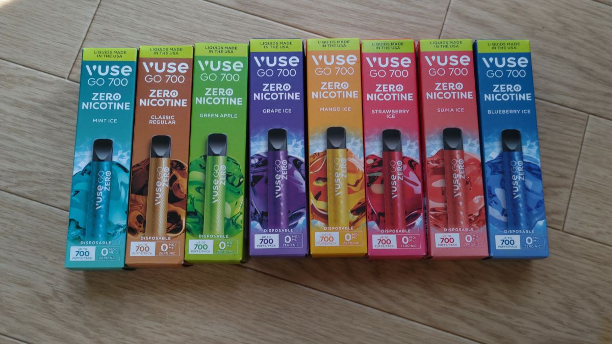 Vuse Go700 的口味对比