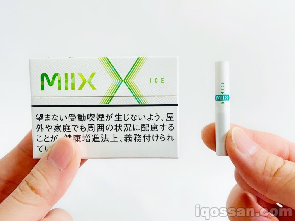 ICE口味的烟草棒会像薄荷一样清爽飘香。