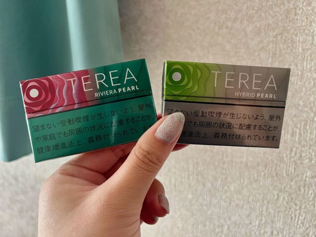比较“里维埃拉珍珠”和“混合珍珠顺滑薄荷”