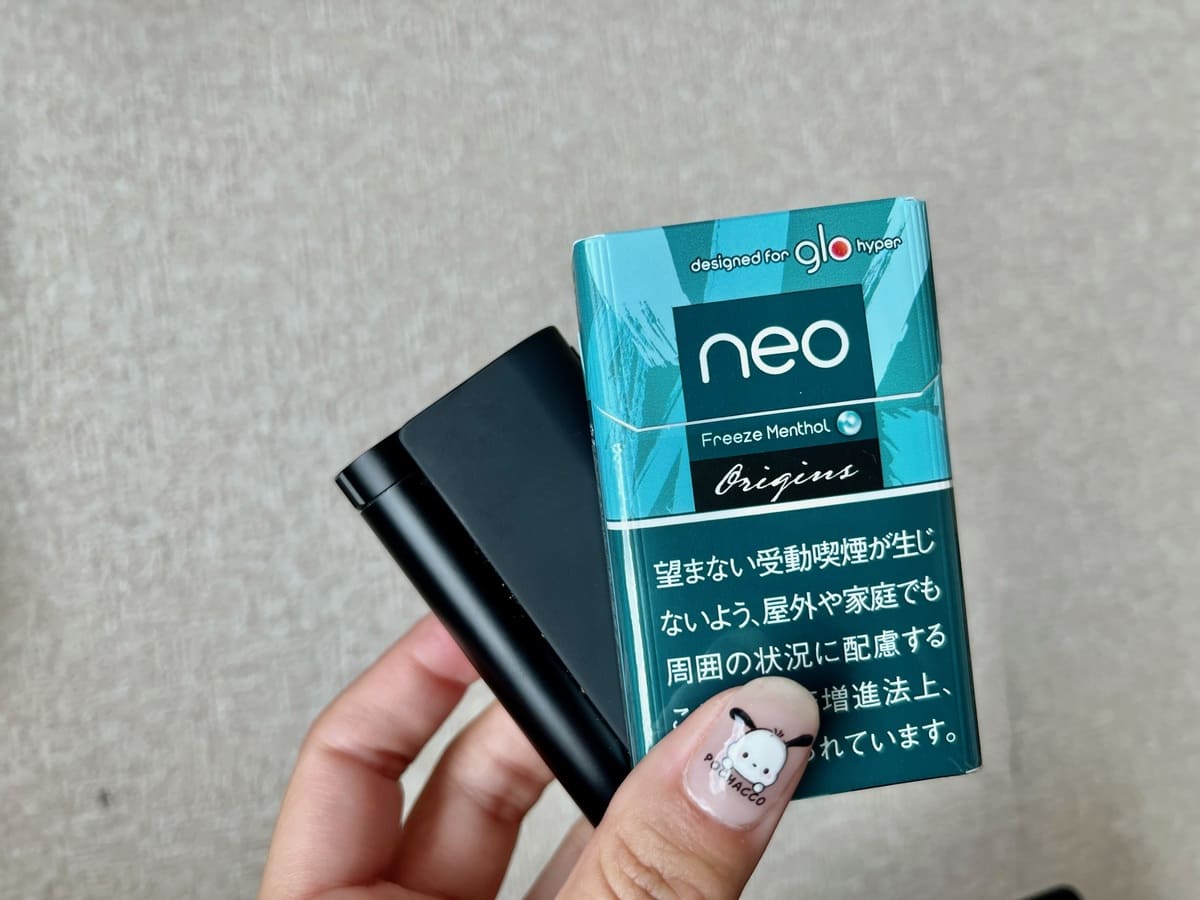 [glo] 迷人一枚硬币 | 尝试抽了530日元的Neo Arctic Menthol！Glow 超独家棒