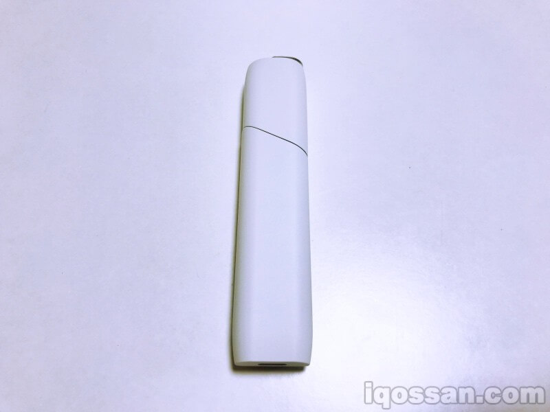 白色IQOS 3 MULTI的背面(?)