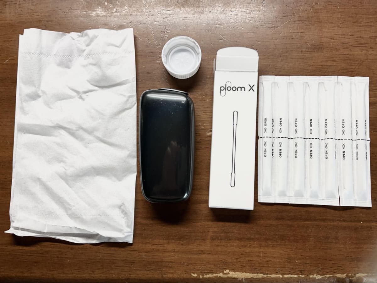 Ploom X清洁所需物品