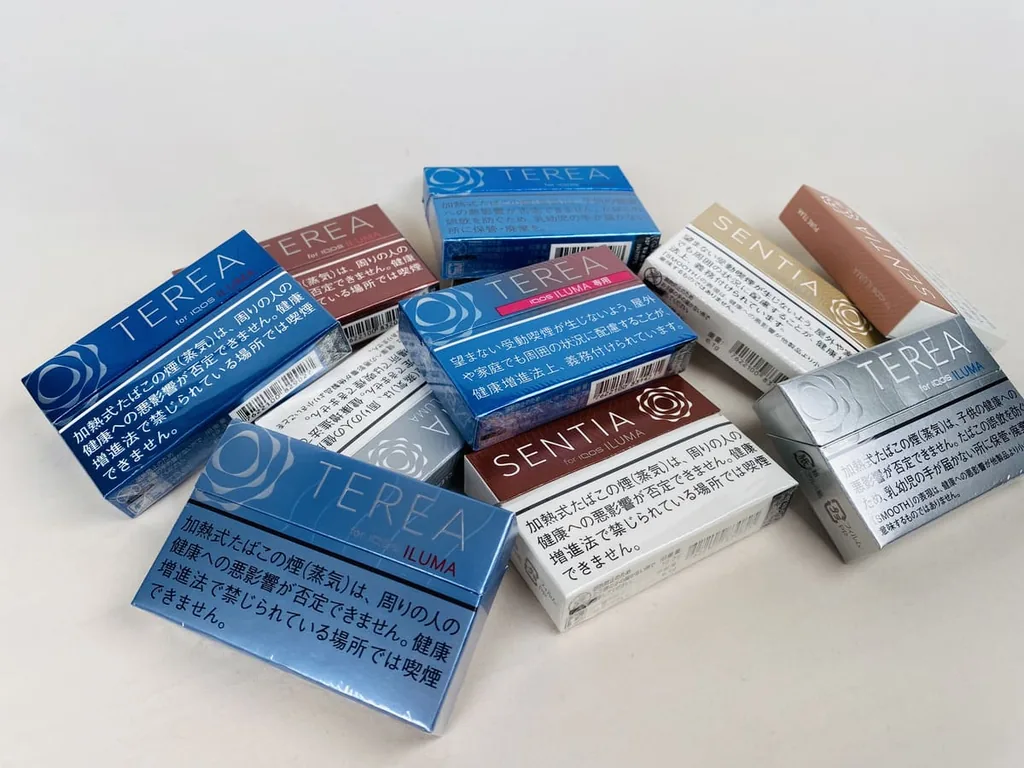 [IQOS] 2026年常规股票排名 | TEREA （TEREA） / SENTIA （SENTIA） 所有股票比较