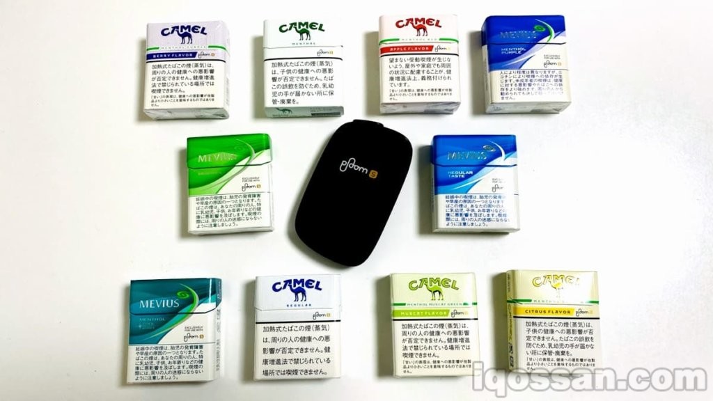 种类丰富的Ploom S口味