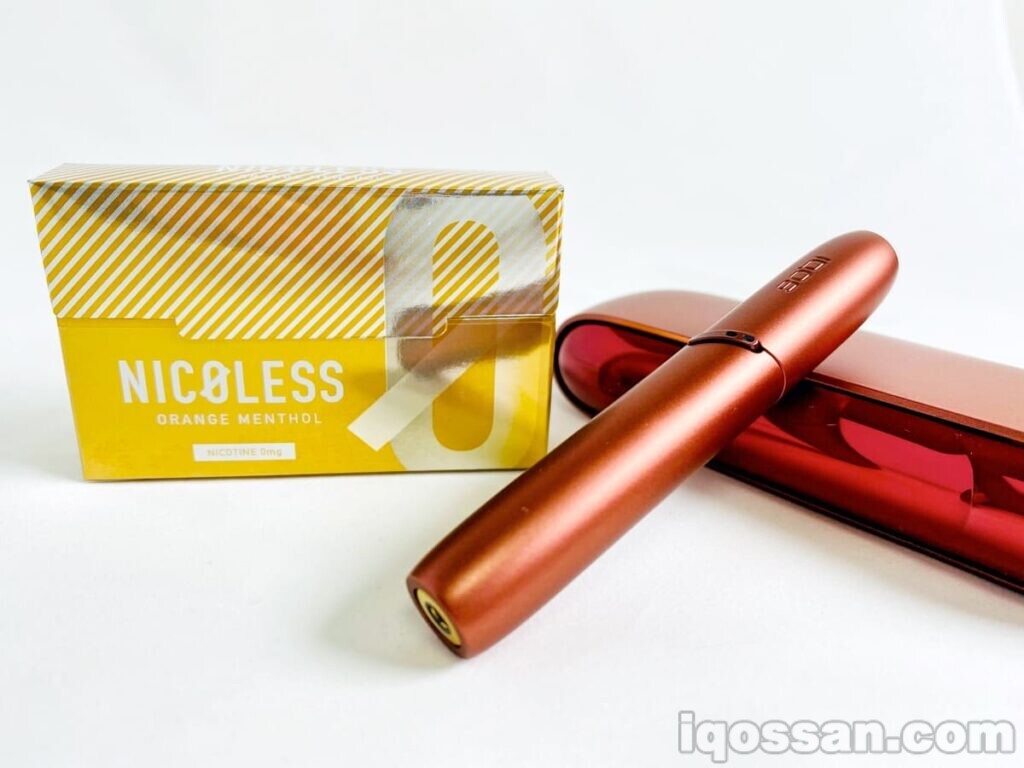 评测Nicoless的Orange Menthol口味
