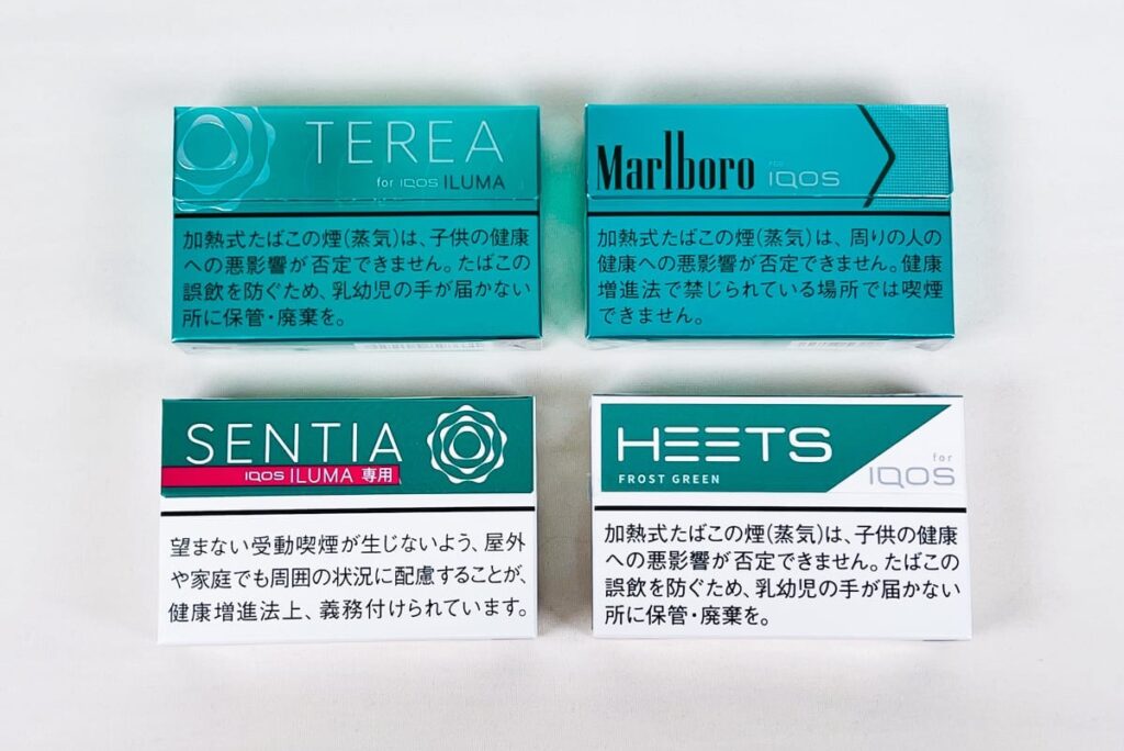 TEREA、加热烟弹、SENTIA、HEETS的图片