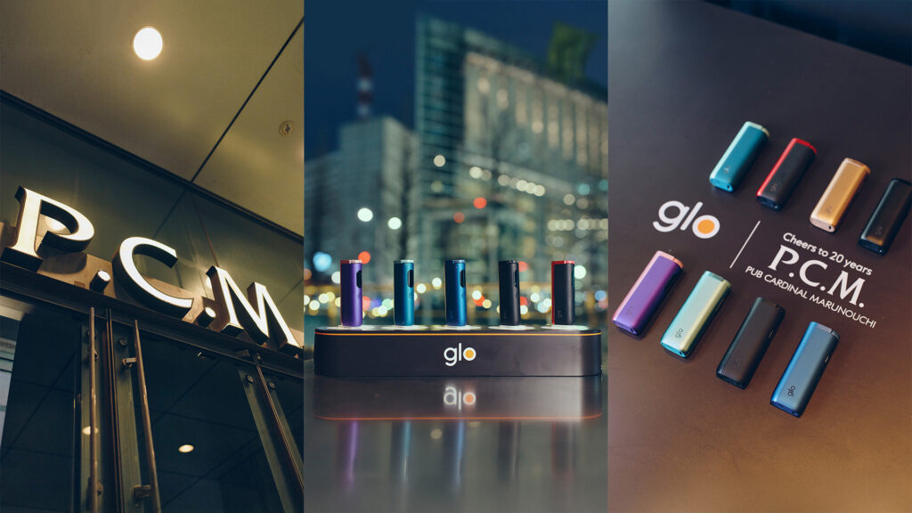 【glo】在“P.C.M Pub Cardinal Marunouchi”举办活动