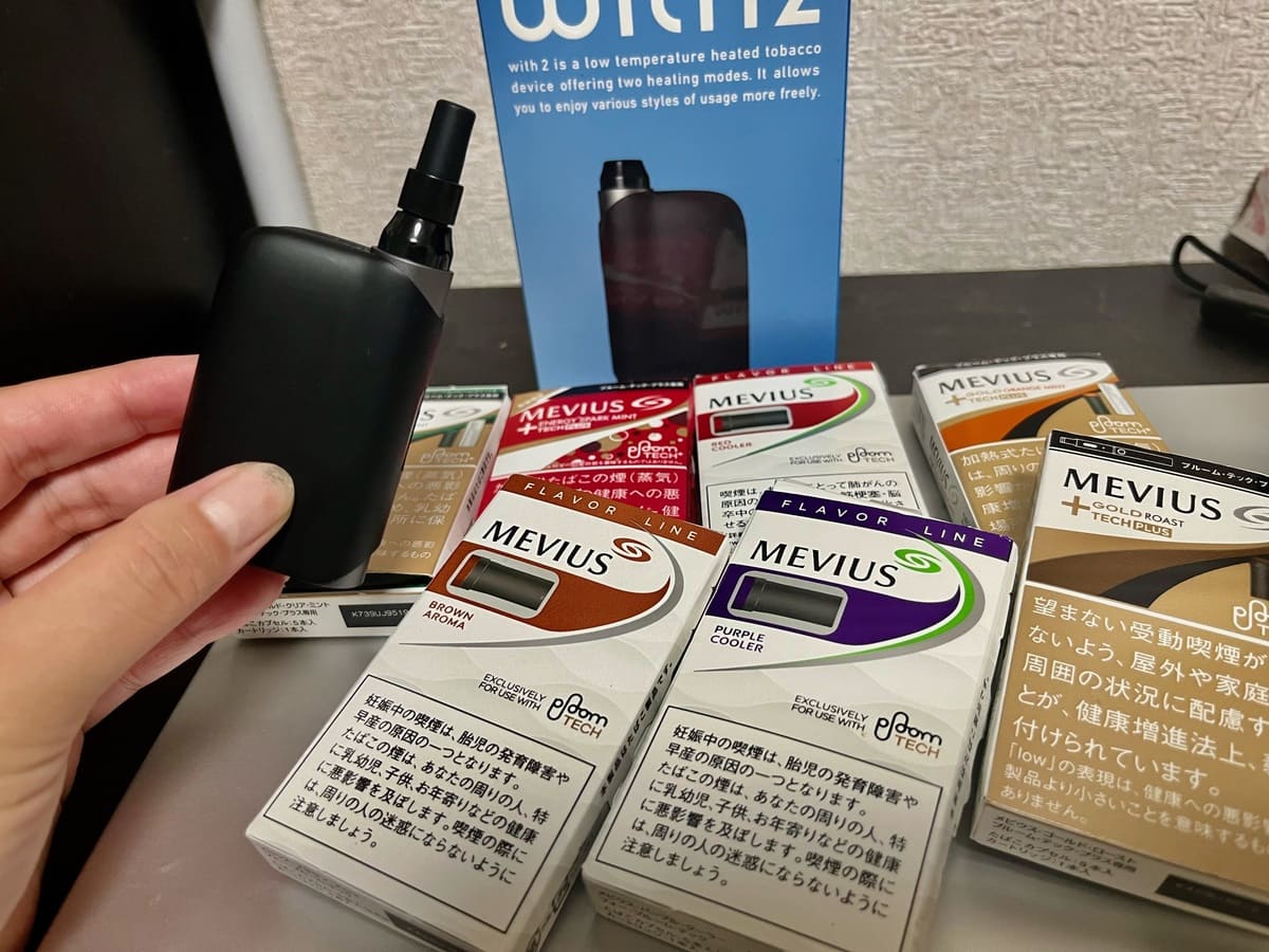 【最新加热式香烟】with2（ウィズ2）口味胶囊全6种｜含新发售口味