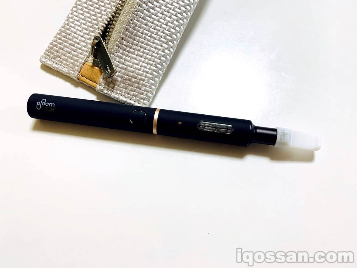 尝试带烟嘴放入Ploom TECH Plus