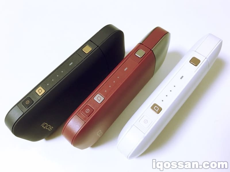 新型IQOS侧面比较
