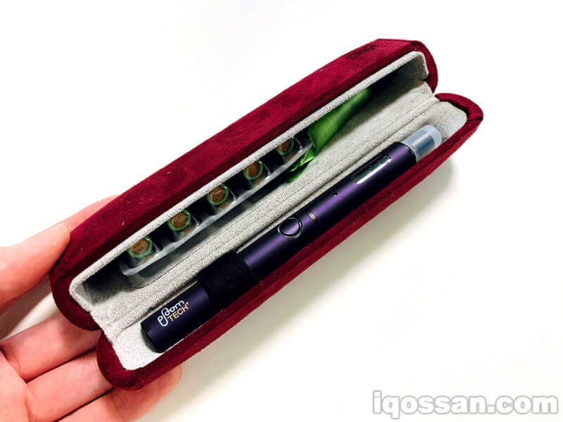 Ploom TECH Plus专用硬壳的收纳性也不差