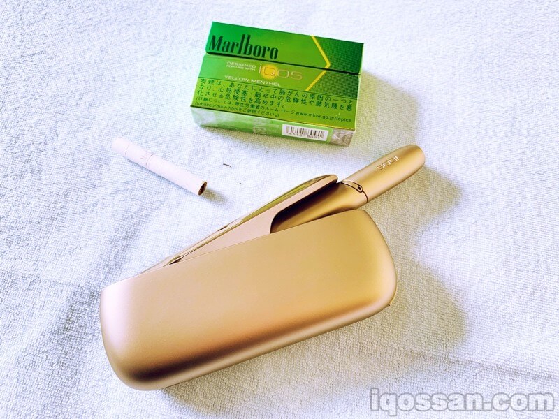 新型IQOS与加热烟弹的图片