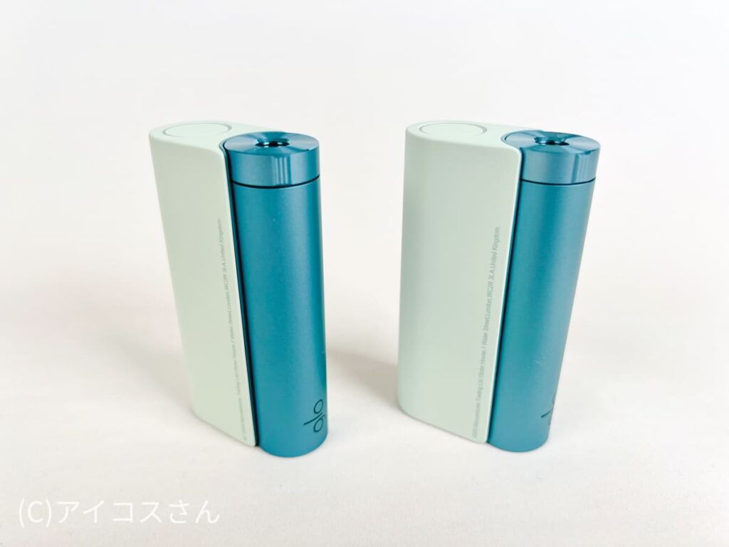 左边是最初发布的版本,右边是重新发行的Glow Hyper X2。乍一看,很难看出具体变化......