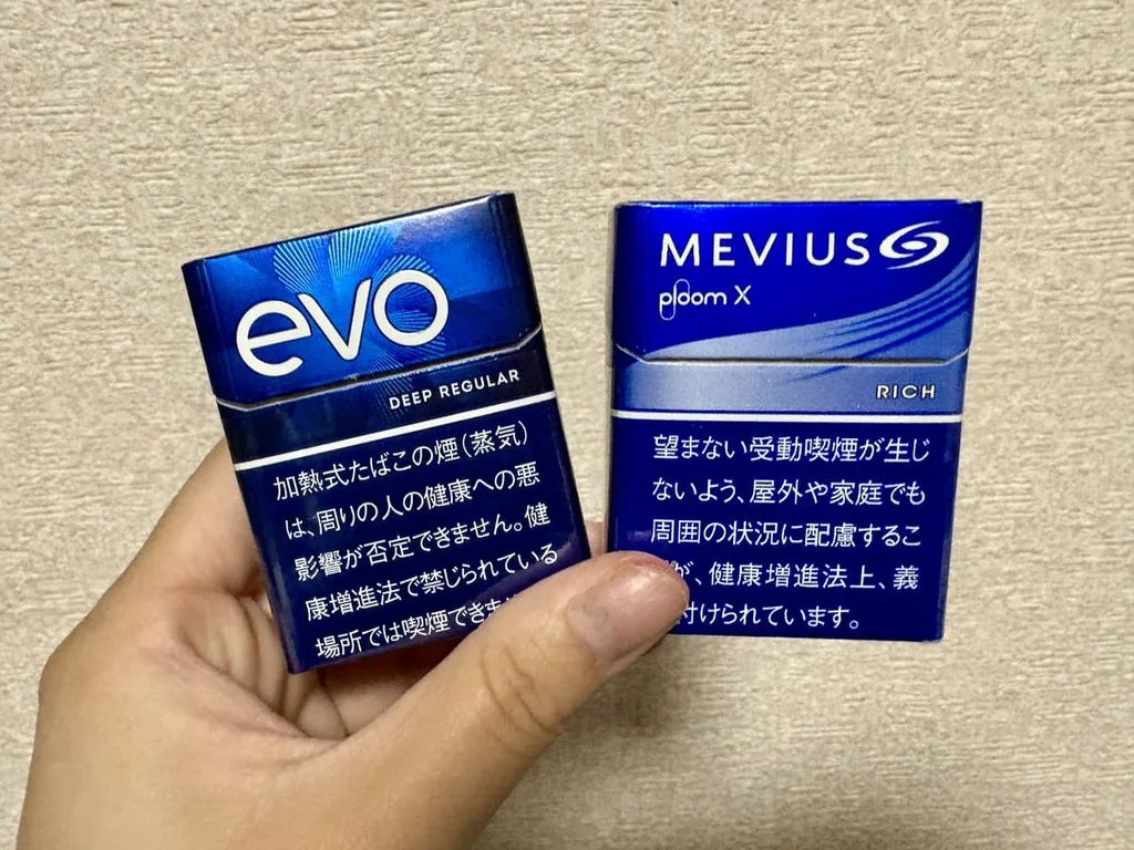 对比了Evo Deep Regular与Mevius Rich