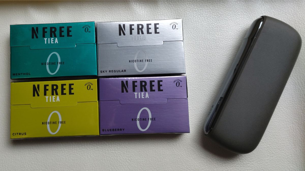 【尼古丁0】IQOS ILUMA对应N FREE TIEA全4种口味对比评测！