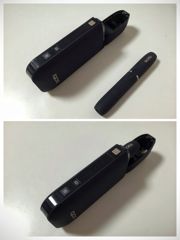 放回IQOS加热棒