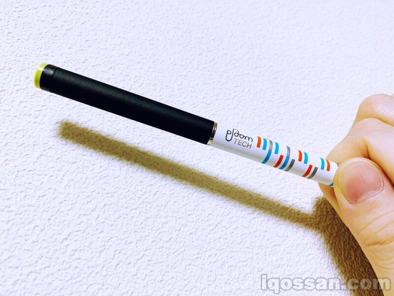 黑色烟弹与限定白色电池搭配的Ploom TECH