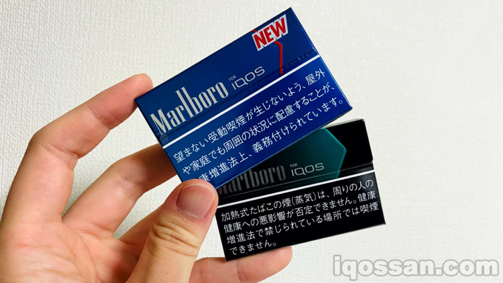 IQOS的“Rich Regular”与“Black Menthol”