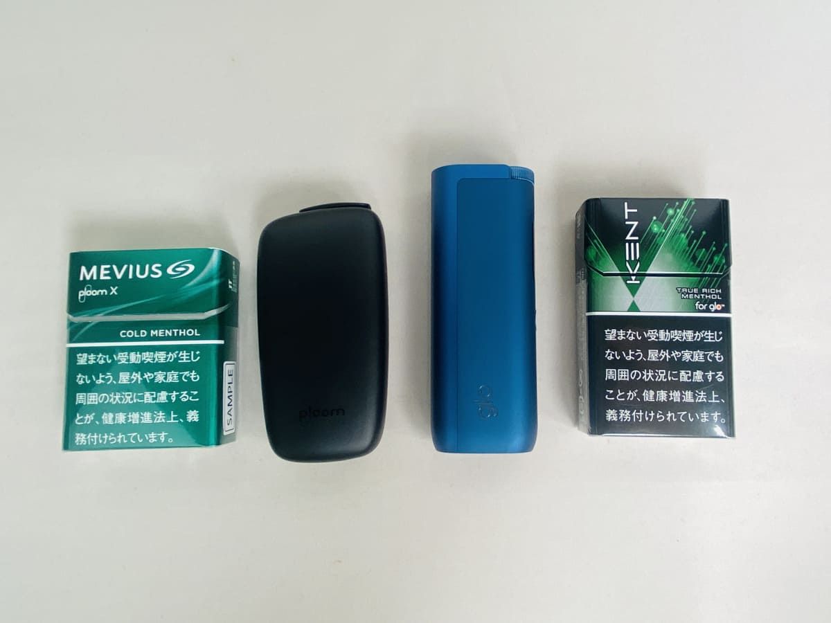 glo Hyper Pro与Ploom X Advanced烟弹数量对比