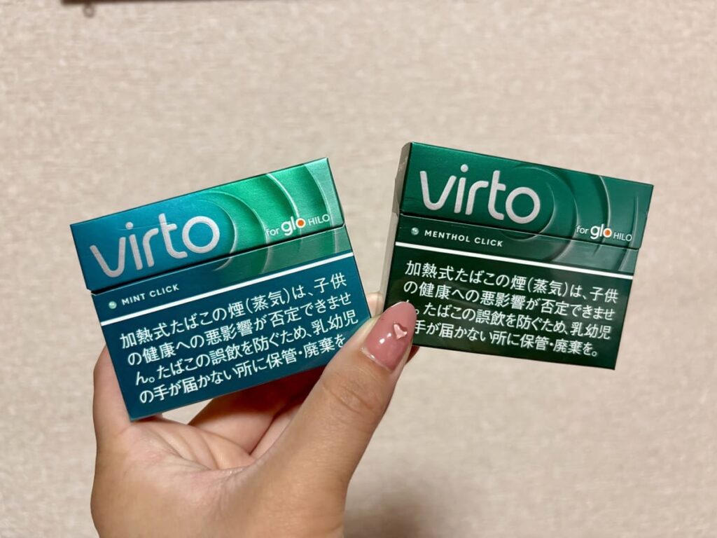 对比VIRTO・薄荷・爆珠与VIRTO・薄荷・爆珠