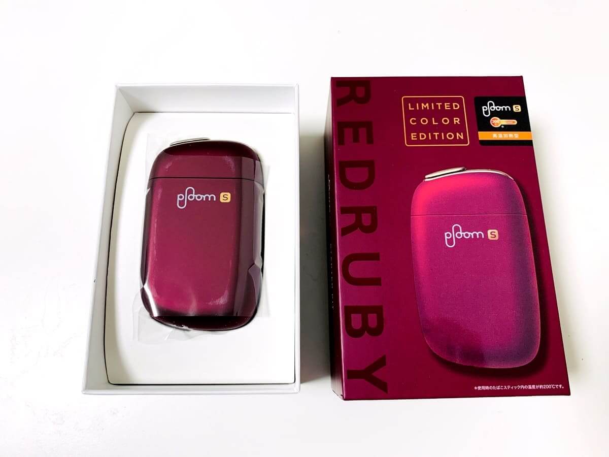 Ploom S:Red Ruby开封后
