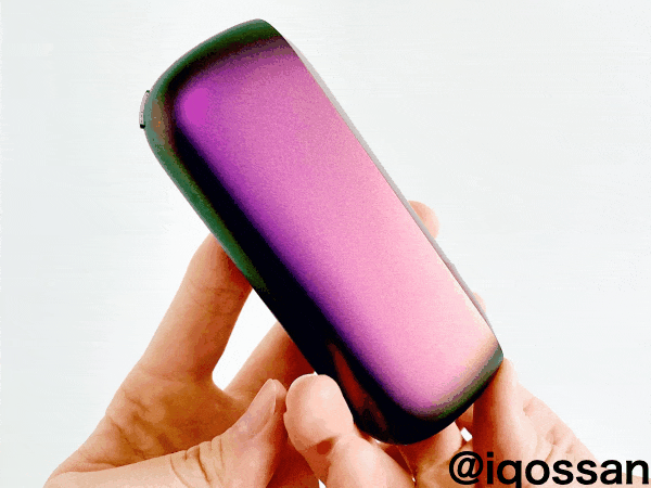 颜色随角度变化的“IQOS 3 DUO Prism”