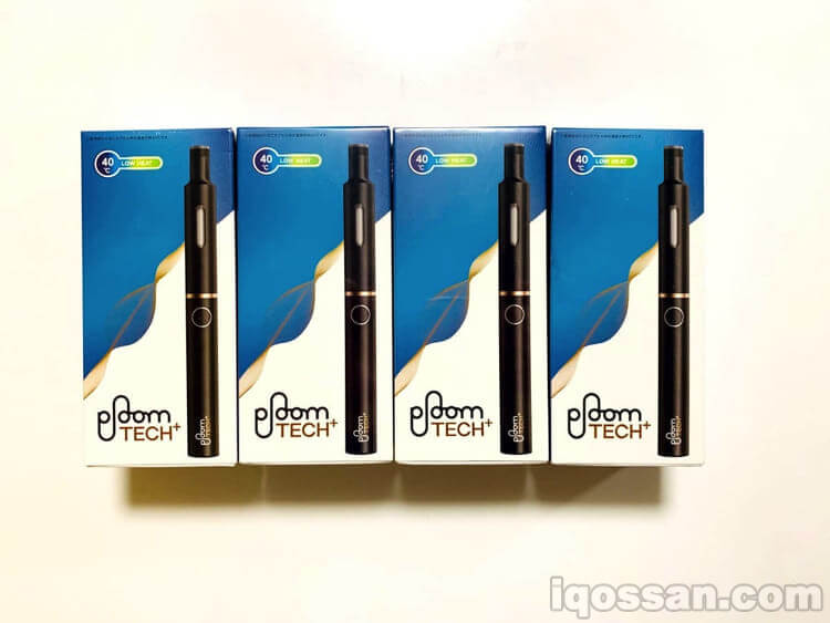 Ploom TECH Plus新色4种并排...