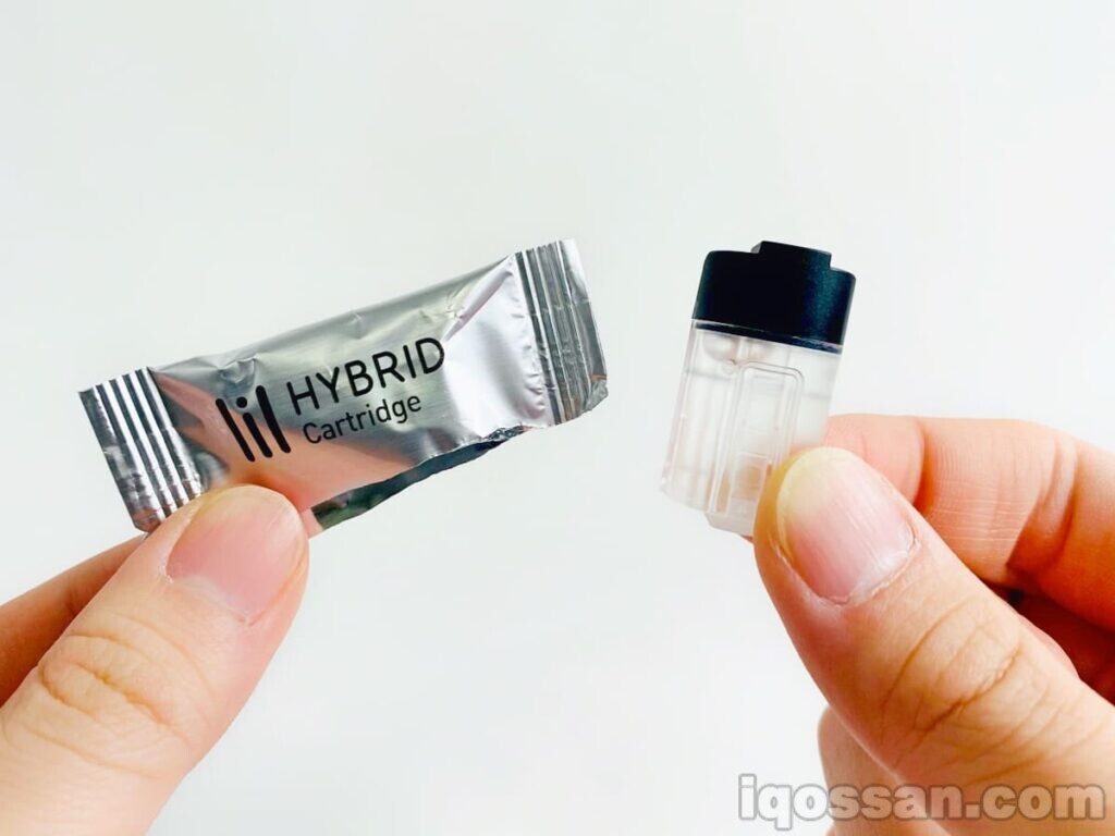 这是“Lil Hybrid”的液体弹匣。它连接在主机上以便使用。
