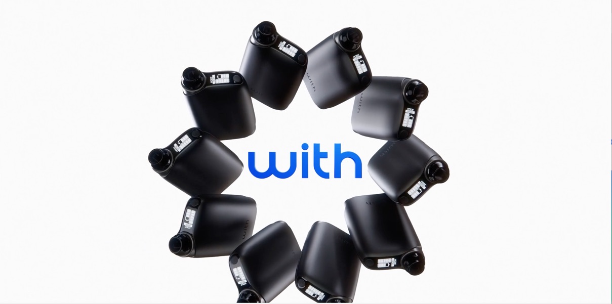 with2 black