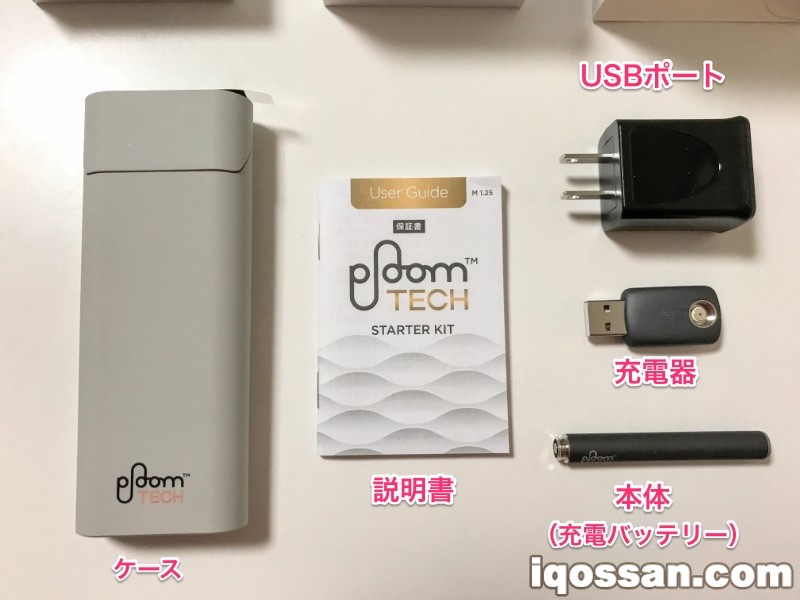 从Ploom TECH的盒子中取出内容物。