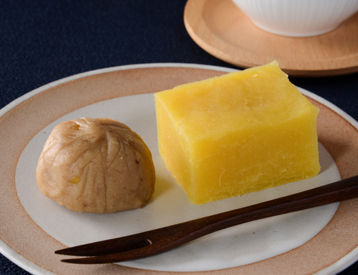 栗子金团・芋羊羹