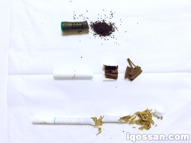 拆解各类加热式烟草。Ploom TECH有粉末感