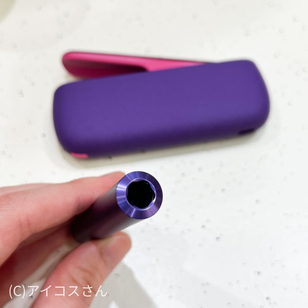 IQOS ILUMA的固定环是标准型。