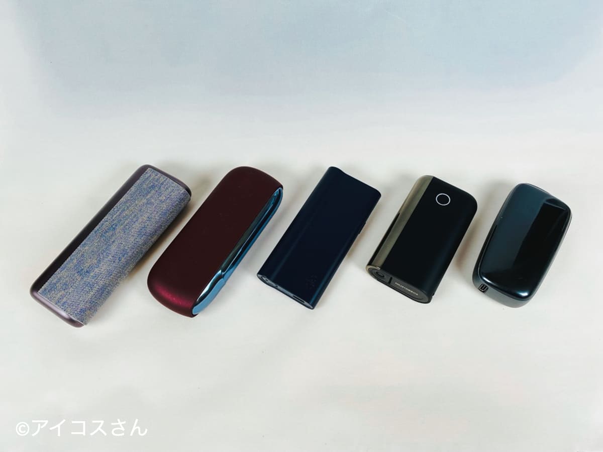 glo Pro Slim与其他加热式烟草设备的比较