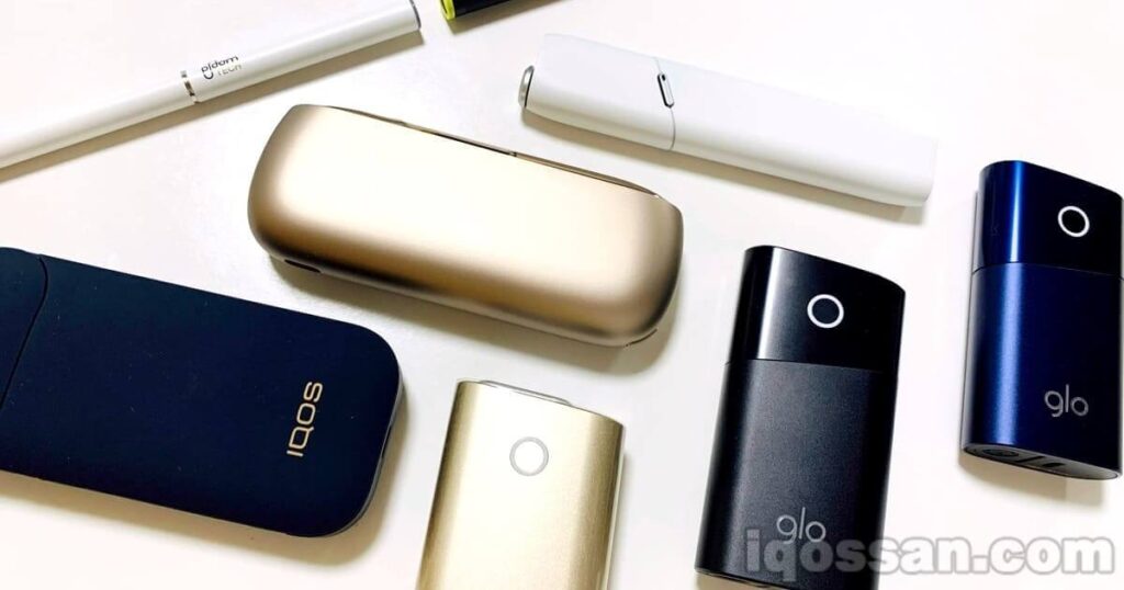比较加热式香烟、IQOS、Ploom TECH、glo