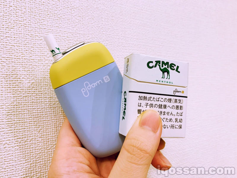 用轻快的限定色Ploom S试吸Menthol CAMEL