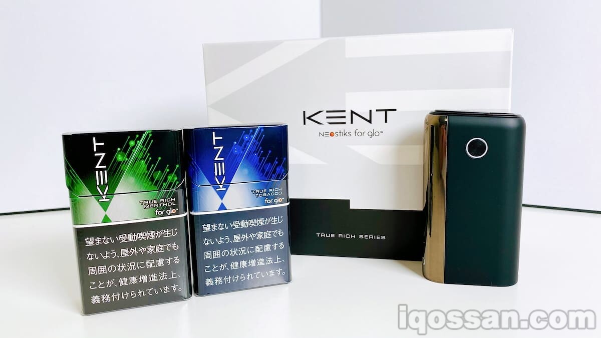 [glo] 我试过抽Kent True Rich烟草/薄荷烟，这是Glo Hyper独家品牌！强烈且无与伦比的满足感！
